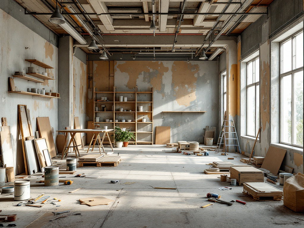 constat huissier abandon chantier