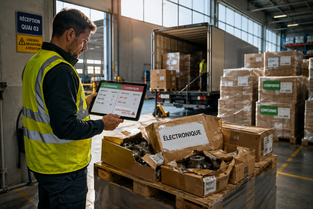 constat huissier non conformité marchandise livraison 13 30 84